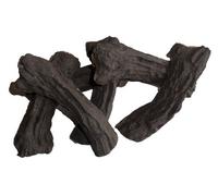 The Stove Wizard Living Flame Gas Fire Ceramic Log Set 6Pc Replacements Electric, Lpg & Bioethanol Fires