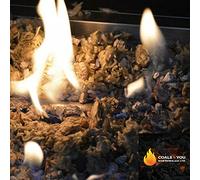 The Stove Wizard Premium Vermiculite - 500g Firebed Insulation for Gas Fires, Wood Burners & Bio Ethanol Fires - Decorative Heat-Resistant Base - UK Bag - Withstands up to 1330°C