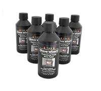The Stove Wizard Professional Trade Stove Polish for Log Wood Burners, Multi Fuel Stoves, Grates, Fire Surrounds, Restore Back to Black (250ml)