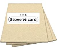 The Stove Wizard Vermiculite Fire Board 193mm x 303mm x 40mm