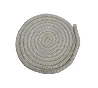 The Stove Wizard White Stove Rope 6mm X 2M Long With Seal End Tape Adhesive Not Included