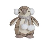 The Straits Trading Company Christmas Penguin Doorstop 27.5cm Xmas Festive Décor Gift