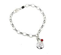 The Strandline Tree of Life Birthstone Bracelet (July) (May)