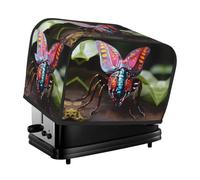 The Strange Insects toaster cover is suitable for 2 small toaster covers with wide slots and comes with a storage pocket to meet diverse baking needs.