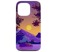 The strange tree on hill with the beautiful of night sky Case for iPhone 13 Pro