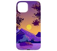 The strange tree on hill with the beautiful of night sky Case for iPhone 15 Plus