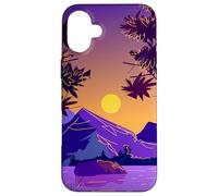 The strange tree on hill with the beautiful of night sky Case for iPhone 16 Plus