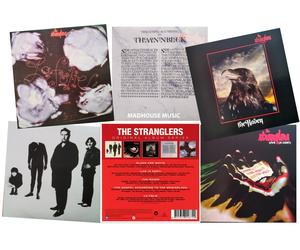 The STRANGLERS CD x 5 Original Album Series Black & White Live X-Cert Raven Foli
