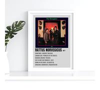 The Stranglers Rattus Norvegicus A4 Print Poster Wall Art Home Decor Album Gift Present Photo Living Room Dining Room Bedroom Unframed Concert Tour Gig Live Show Music Arena Event Song