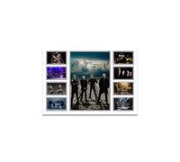 The Stranglers Signed Poster Print - Limited Edition Wall Art, Golden Brown Collectible Memorabilia, Punk Rock New Wave Fan Gift with Pre-Printed Autographs (A3 Unframed)