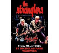 The Stranglers Warwick 2025 A3 A4 Print Poster Wall Art Home Decor Album Gift Present Photo Living Room Dining Room Bedroom Unframed Concert Tour Gig Live Show Music (A3)