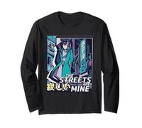 The Streets are Mine - Anime Japanese Urban Art Long Sleeve T-Shirt
