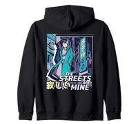 The Streets Are Mine - Anime Japanese Urban Art Zip Hoodie