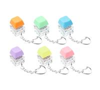 The Stress Relieving Keyboard Keychain Is Suitable For Workers Under Or Those Who Enjoy Novel And Can Be Daily. (B, 2.5x1.8x1.8cm)