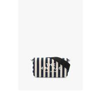 The Stripe Canvas Mini Blue Sea Multi Cross-Body Bag - Navy Fabric / One Size