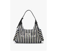 The Striped Canvas Belted Blue Sea Multi Sack Bag - Navy Fabric / One Size
