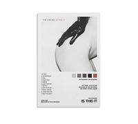 The Strokes Is This It Canvas Poster Wall Art Decor Print Picture Paintings for Living Room Bedroom Decoration Unframe-style 12x18inch(30x45cm)