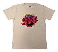 The Strokes Men's Logo T-Shirt in Natural | Size: Medium The Strokes Natural M