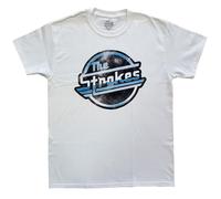 The Strokes Men's OG Magna Distressed T-Shirt in White | Size: Medium The Strokes White M