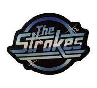 The Strokes OG Magna Printed Iron On Patch (One Size) (Blue/Black/White)