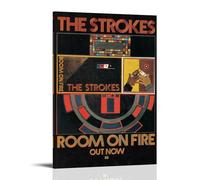 The Strokes - Room on Fire Creative Waterproof Decorative Paintings Free of Framing Directly Pasted with Moisture-proof And Anti Fouling Materials Living Room Bedroom Hanging Paintings Artistic Sense