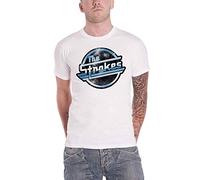 The Strokes T Shirt Distressed Magna Band Logo Official Mens White M