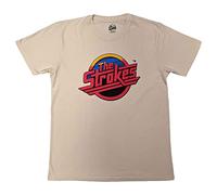 The Strokes - Red Logo Beige - T-Shirt - beige - L - 60% Cotton, 40% Polyester,Jersey L