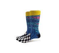 The Strokes Unisex Adult Angles Socks (7 UK-11 UK) (Yellow/Black/White)