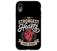 The Strongest Hearts Have Scars Survivor Case for iPhone XR