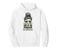 The Strongest Man You Know Is A First Born Daughter Pullover Hoodie