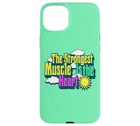 The Strongest Muscle is the Heart Case for iPhone 15 Plus