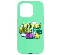 The Strongest Muscle is the Heart Case for iPhone 15 Pro