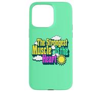 The Strongest Muscle is the Heart Case for iPhone 15 Pro Max