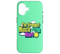 The Strongest Muscle is the Heart Case for iPhone 16