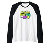The Strongest Muscle is The Heart Raglan Baseball Tee