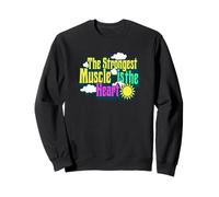 The Strongest Muscle is the Heart Sweatshirt