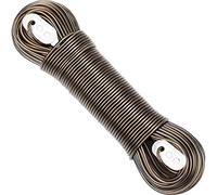 “The Strongest” Steel Washing Line by Smith‘s® (Brown, Size 10m/33ft) | Super Strong, Lifelong, Heavy-Duty Outdoor & Indoor Clothesline | Rot, Mould & Weather Resistant | Lifelong Guarantee!