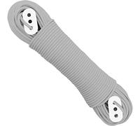 “The Strongest” Steel Washing Line by Smith‘s® (Grey, Size 10m/33ft) | Super Strong, Lifelong, Heavy-Duty Outdoor & Indoor Clothesline | Rot, Mould & Weather Resistant | Lifelong Guarantee!