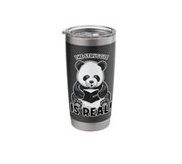 The Struggle is Real Cute Panda Bear Math Book Mathematics Stainless Steel Insulated Tumbler