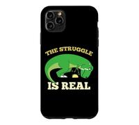 The Struggle Is Real Funny T-rex Dinosaur Cute Taco Lovers Case for iPhone 11 Pro Max