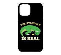 The Struggle Is Real Funny T-rex Dinosaur Cute Taco Lovers Case for iPhone 12 mini