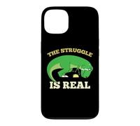 The Struggle Is Real Funny T-rex Dinosaur Cute Taco Lovers Case for iPhone 13