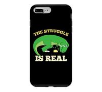 The Struggle Is Real Funny T-rex Dinosaur Cute Taco Lovers Case for iPhone 7 Plus/8 Plus