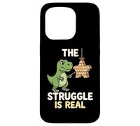 The Struggles Real Dino T-Rex Pinata Cartoon Animal Case for iPhone 15 Pro