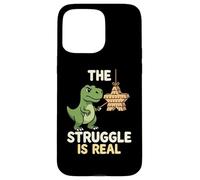 The Struggles Real Dino T-Rex Pinata Cartoon Animal Case for iPhone 15 Pro Max
