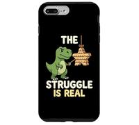 The Struggles Real Dino T-Rex Pinata Cartoon Animal Case for iPhone 7 Plus/8 Plus