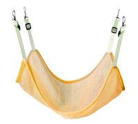 The Sturdy Net Pet Hammock Is Breathable, Adjustable And Can Be Hung In The Sleeping And Resting Room(Orange-S-30-40cm)