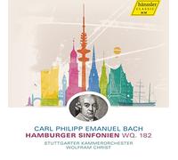 The Stuttgart Chamber Orchestra - Bach, C P E: Hamburg Symphonies (6) for Strings, Wq. 182 (H567-662)
