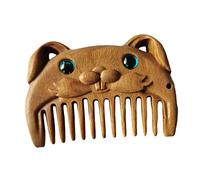 THE STYLE SUTRA® Wood Hair Combs Beard Comb Multi Functional Portable Women Men Gift Handmade Rabbit| Hair Care & Styling | Brushes & Combs