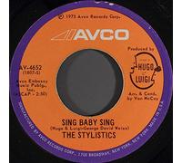 The Stylistics - thank you baby / sing baby sing 45 rpm single